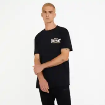 Sportscene Redbat athletics men's black relaxed t-shirt offer