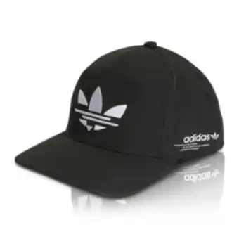 Sportscene Adidas originals snapback black cap offer