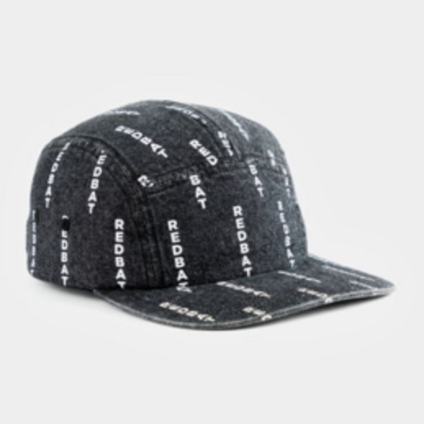 Redbat 5 panel dark wash denim cap offer at Sportscene