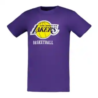 Sportscene Nba men's la lakers purple t-shirt offer