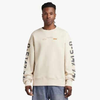 G-star sleeve graphics sweater