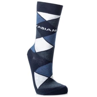 Fabiani Diamond ankle cotton socks offer
