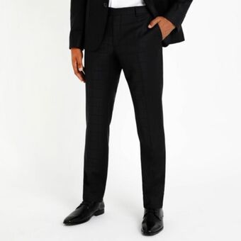 Check suit trouser