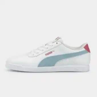 Totalsports Women's puma carina slim white/blue shoe offer