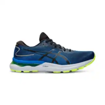 Totalsports Men's asics gel-nimbus 24 black/blue shoe offer