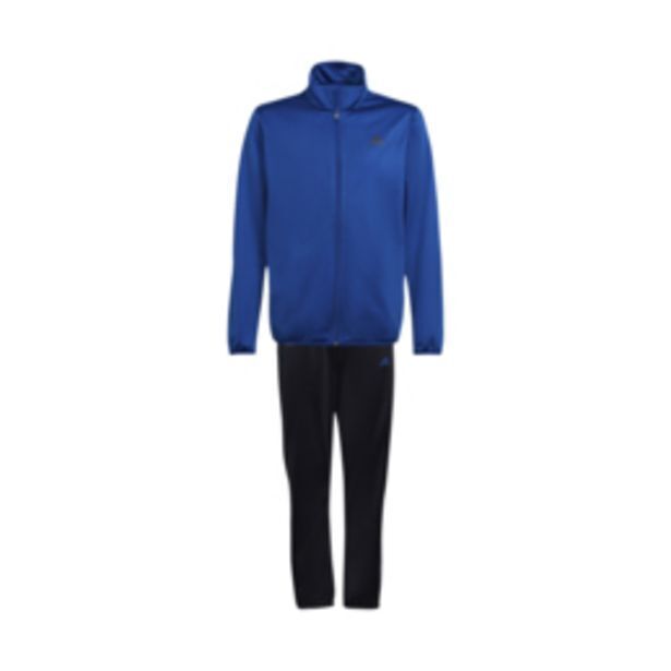 Boys adidas essentials blue/black tracksuit offer at Totalsports