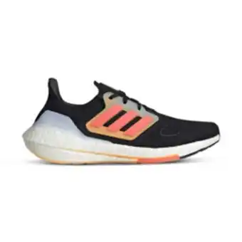 Totalsports Men's adidas ultraboost 22 black/coral shoe offer