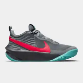 Totalsports Junior grade school nike team hustle d 10 grey/red/teal shoe offer