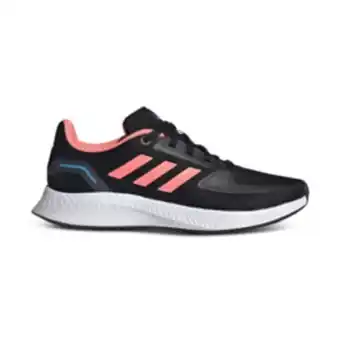 Totalsports Junior grade school adidas run falcon 2.0 black/pink shoe offer
