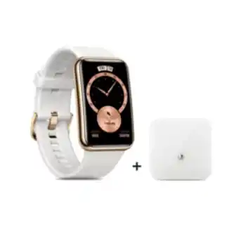 Huawei fit elegant white watch + scale bundle