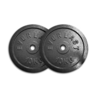 Everlast 2 x 10kg weight plates