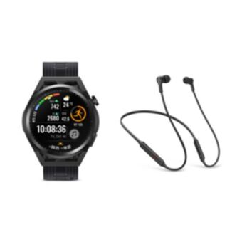 Totalsports Huawei gt runner black + free bluetooth sport headset offer