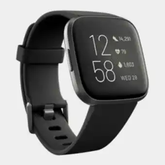 Fitbit versa 2 black/carbon