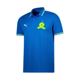 Totalsports Men's puma mamelodi sundowns blue polo offer