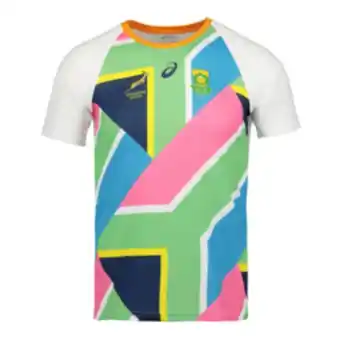 Totalsports Junior asics springboks sevens away replica jersey offer