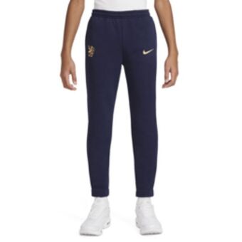 Totalsports Nike chelsea fc boy's fleece blue/gold soccer pants offer