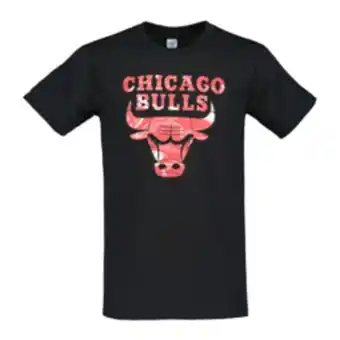 Men's nba chicago bulls fly squad black t-shirt