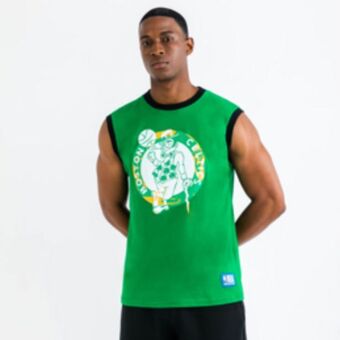 Men's nba boston celtics fly squad green vest