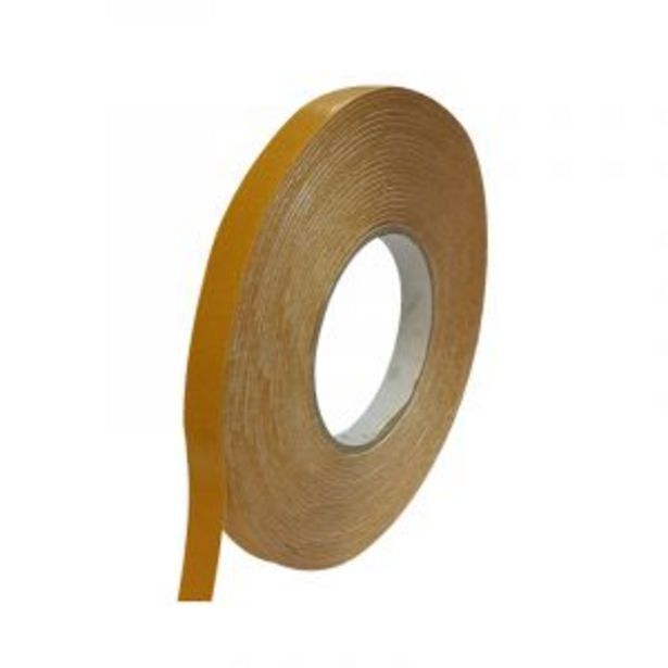 Double sided hitac tape, pvc, 12mm x 50m offer at Gelmar