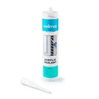 Gelmar acrylic sealant, white, 280ml