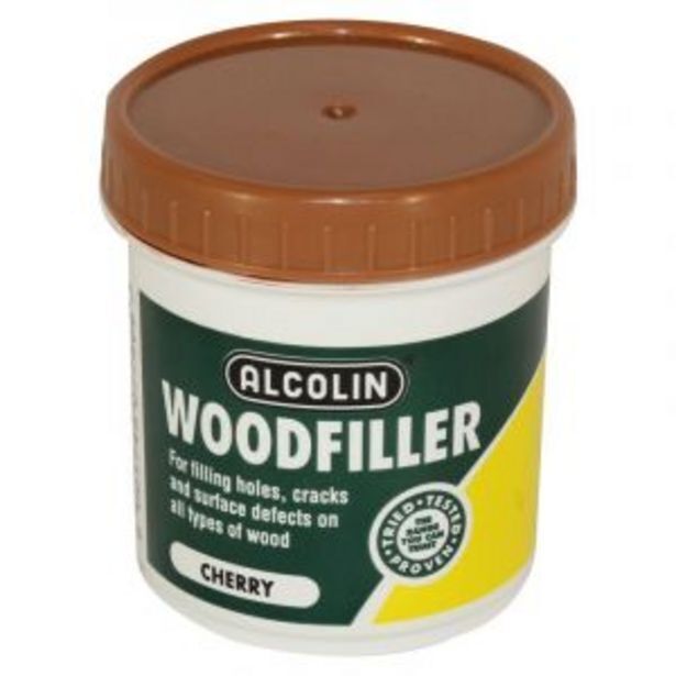 Alcolin woodfiller, cherry, 200g offer at Gelmar