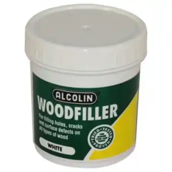 Gelmar Alcolin woodfiller, white, 200g offer