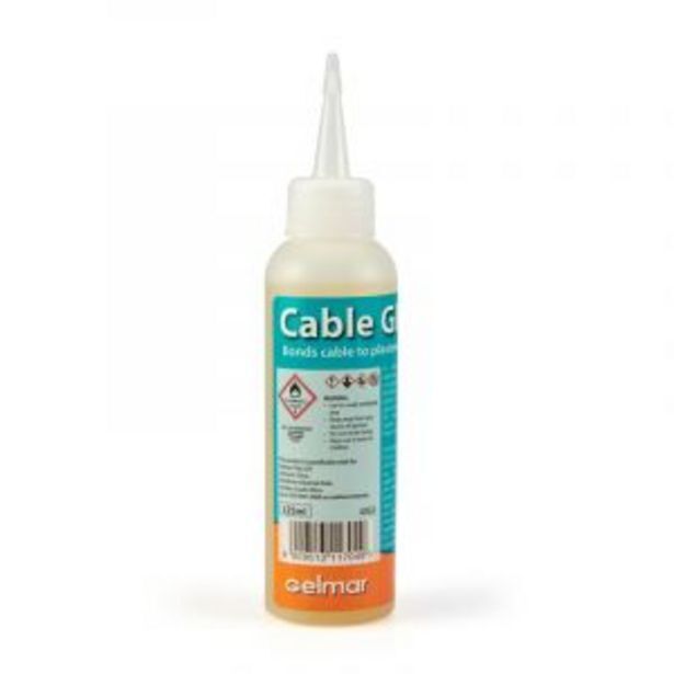 Gelmar cable glue, 125ml offer at Gelmar