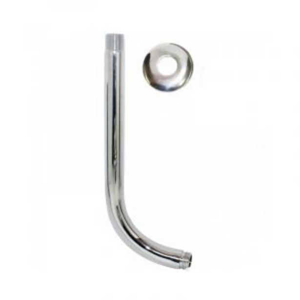 Shower arm, round, chrome plated, 350mm offer at Gelmar