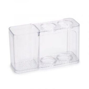 Gelmar Perspex toothbrush holder, clear offer