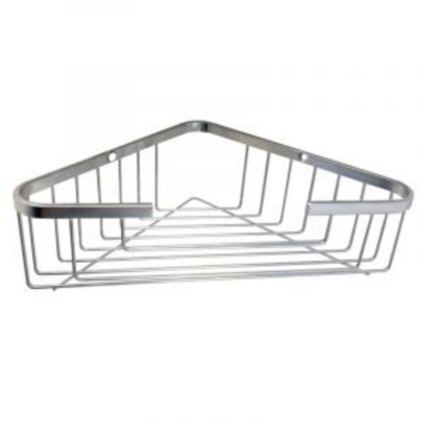 Corner shelf, stainless steel offer at Gelmar