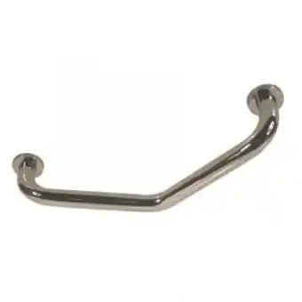 Gelmar Angled grab handle, stainless steel, 200mm x 200mm offer