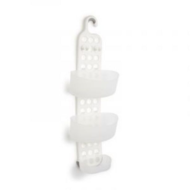 Shower caddy organiser, plastic offer at Gelmar