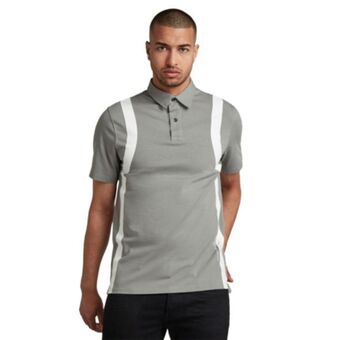 Fabiani G-star printed stripe polo shirt offer