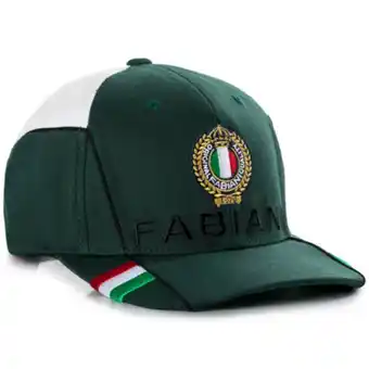 Fabiani Logo and crest colour block cap offer