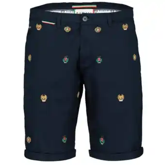 Cityscape verona crest embroidered short