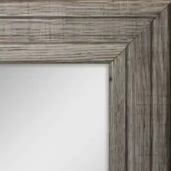 Mirror, monument oak, 700mm x 450mm