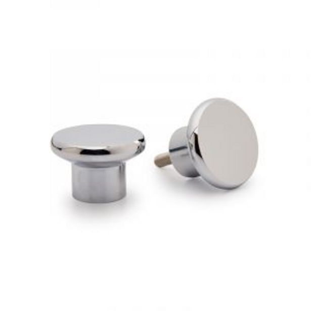 Shower door knob, chrome plated offer at Gelmar