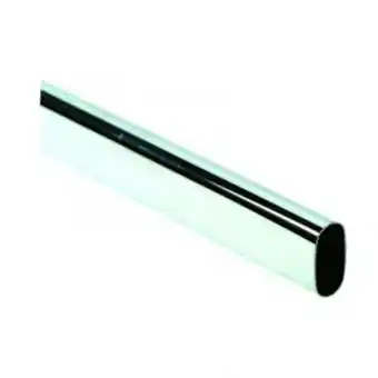 Gelmar Oval rail, chrome plated, 3m offer
