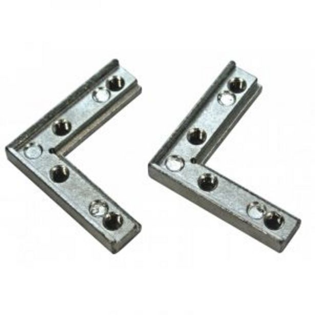 90 degree corners, steel, 4 pieces offer at Gelmar