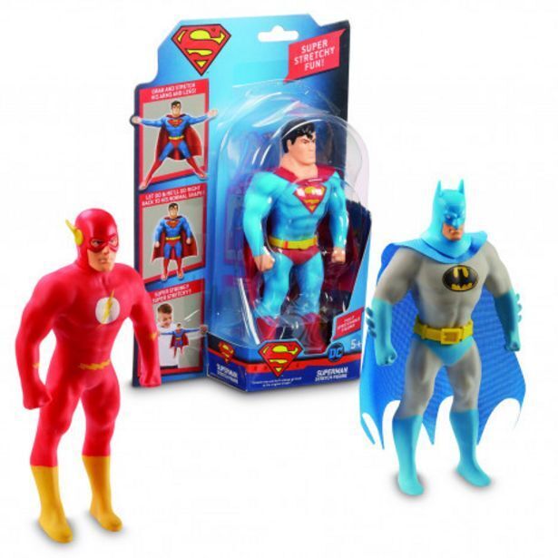 superhero stretch toys