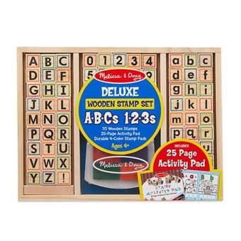 Deluxe wooden stamp set