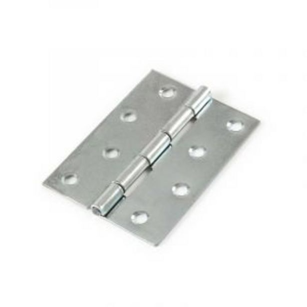 Butt hinge, zinc, 100mm offer at Gelmar