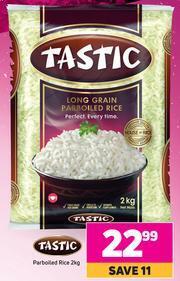 Game Tastic Parboiled Rice-2kg offer
