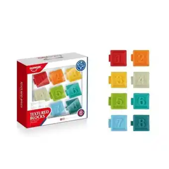 Baby textured soft blocks