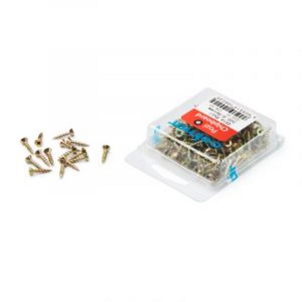Chipboard screws, pozi, no.4, 2.8mm x 16mm, 200 pieces offer at Gelmar