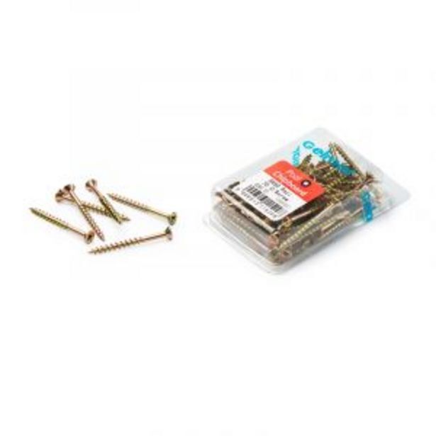 Chipboard screws, pozi, no.8, 4.2mm x 50mm, 70 pieces offer at Gelmar