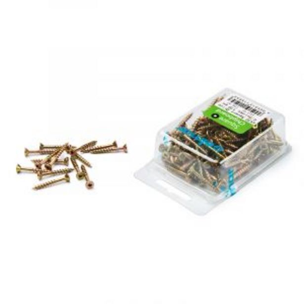 Chipboard screws, square, no.6, 3.5mm x 30mm, 170 pieces offer at Gelmar