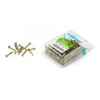 Gelmar Chipboard screws, square, no.4, 2.8mm x 25mm, 200 pieces offer