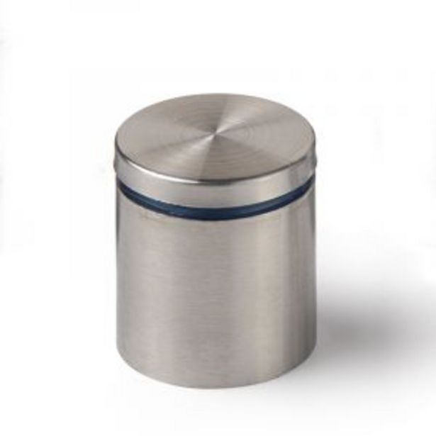 Glass support, stainless steel, h40mm x 40mm offer at Gelmar