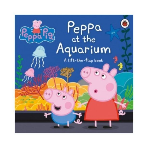 Peppa pig at the aquarium lift flap offer at Toy Kingdom